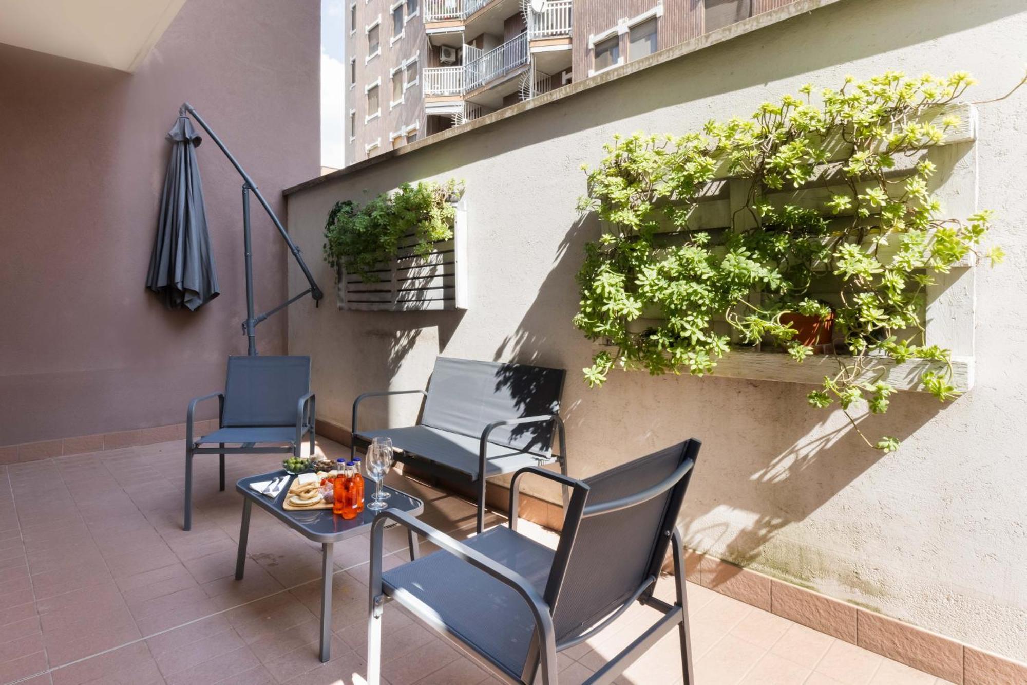 Terrace Milan Con Parcheggio Incluso Apartment Exterior foto